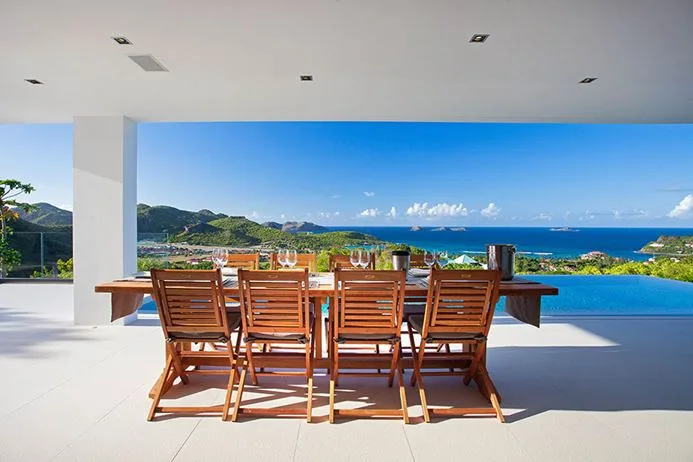 Oceanfront villa in St. Jean St. Barts, vacation home, vacation rental