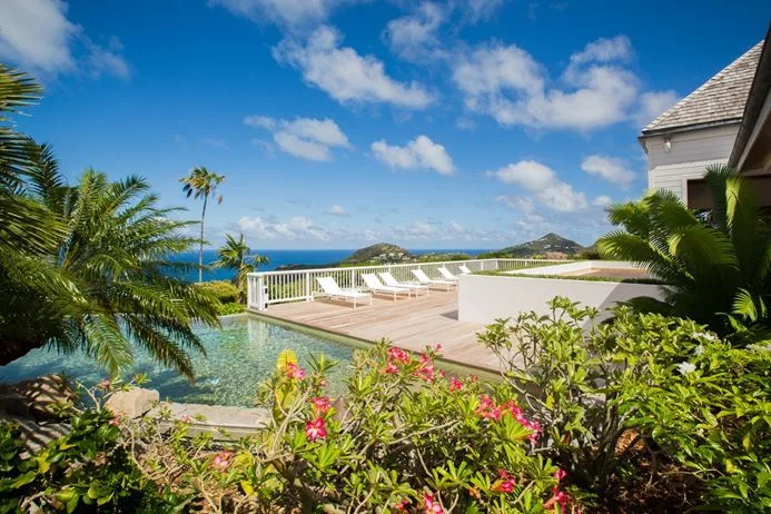 Oceanfront villa in Lurin St. Barts, vacation home, vacation rental