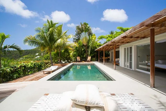 Oceanfront villa in st jean St. Barts, vacation home, vacation rental