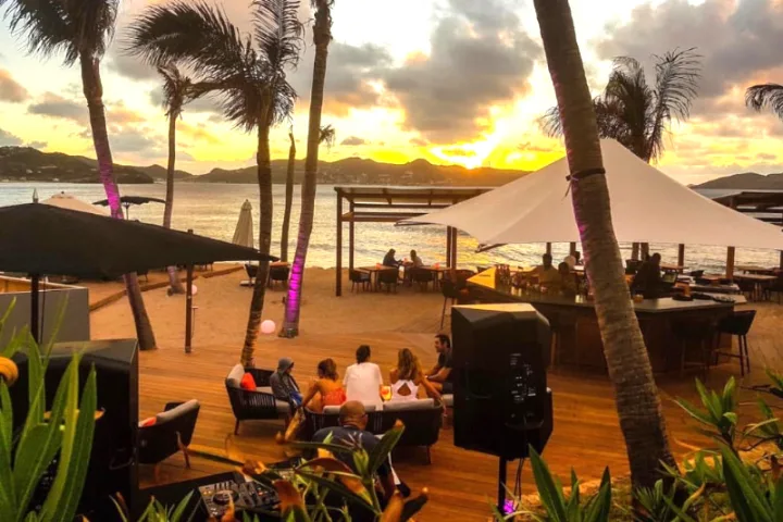Mango Beach Club, St. Barts restaurant 