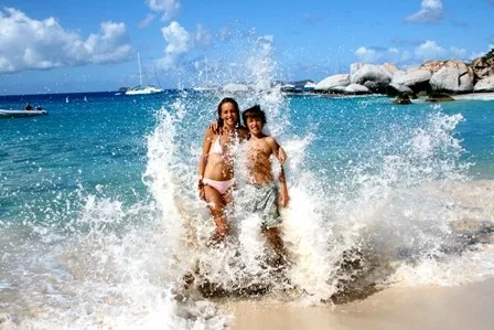 A family vacation in the Caribbean is the perfect way to spend a school break.