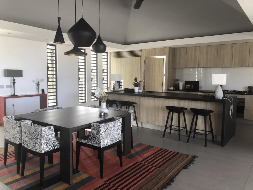 Interior of BST with new rugs