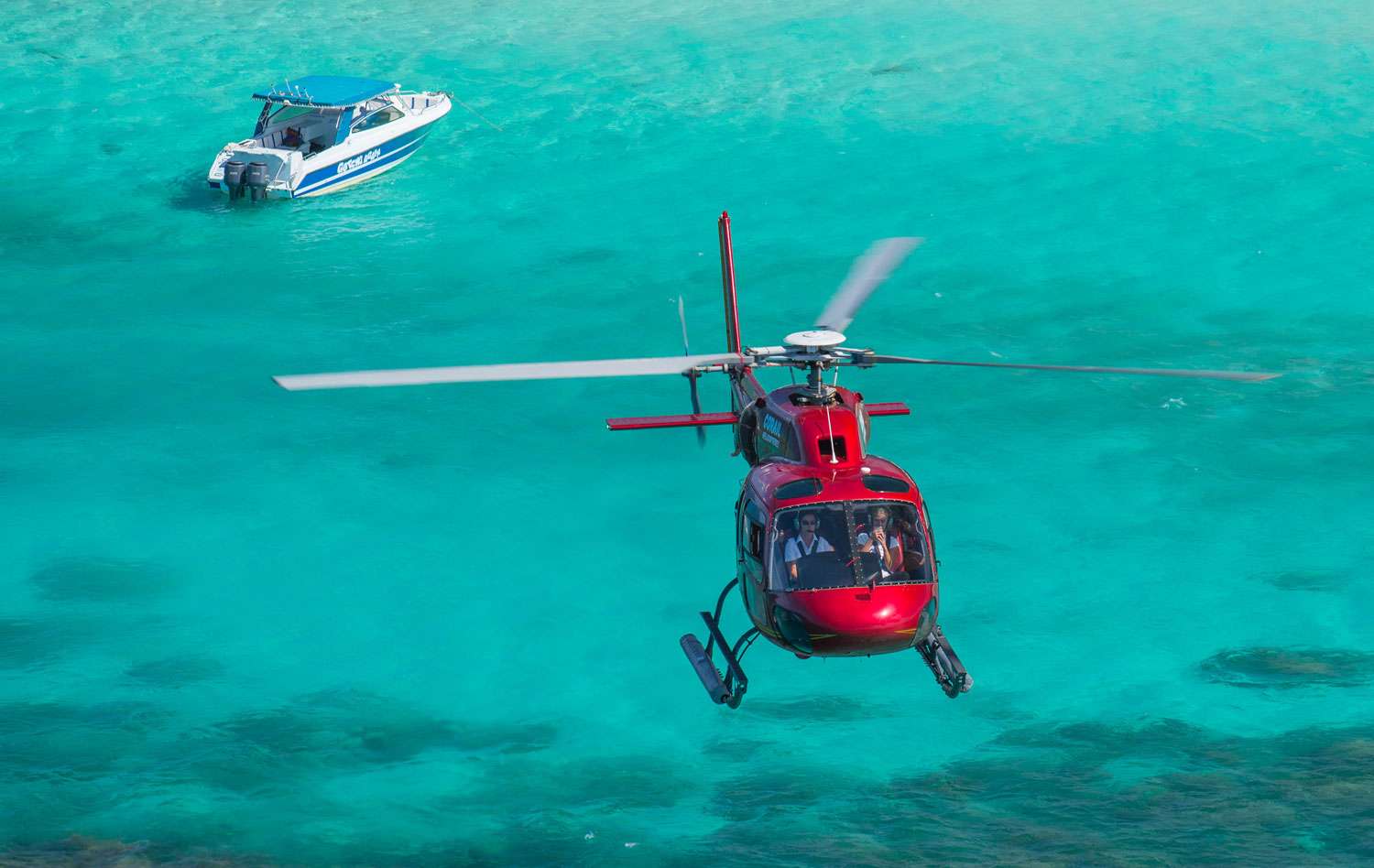 helicopter service to st barts