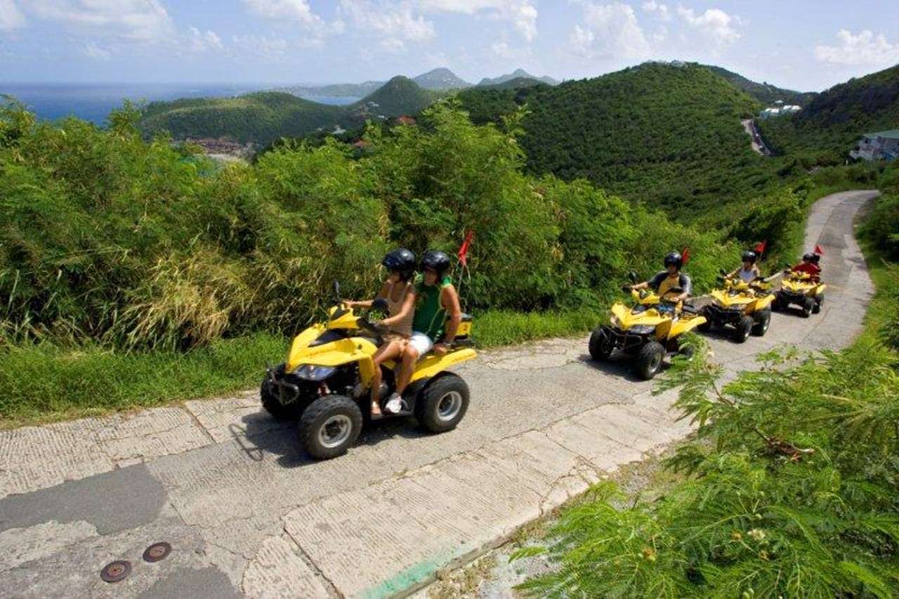 getting around st barts atvs