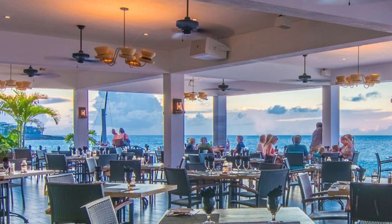 anguilla beach dining