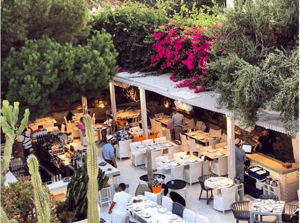 interni restaurant, mykonos greece