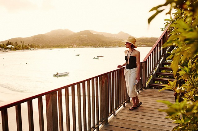 View of the Caribbean Sea, St. Barths