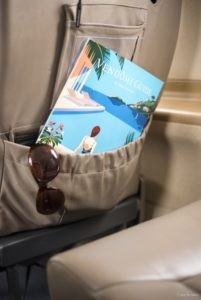 Good reading material on our flight over with Tradewind…