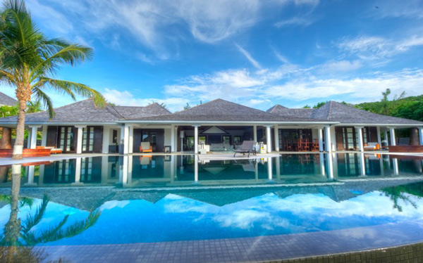 Somewhere Over the (Silver) Rainbow… There’s a Stunning St. Barths Villa