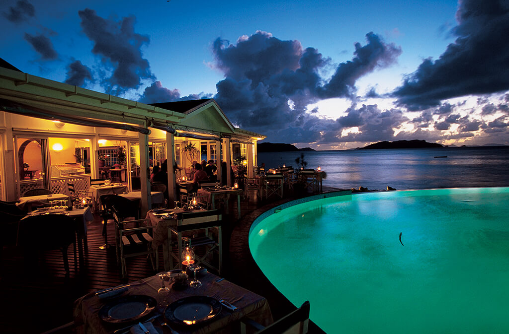 Small, modern, and romantic, find peace and tranquility at Hotel Christopher on St. Barths.