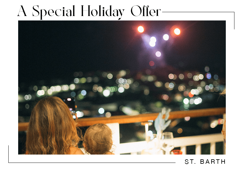Enjoy a Special Travel Gift for your St. Barth Holiday Getaway