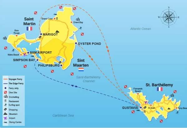 How To Get To St Barts On A Ferry Or A Private Charter Boat