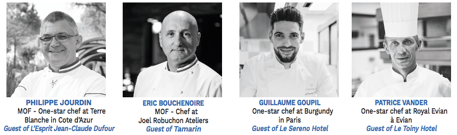 chefs of the 2019 Festival