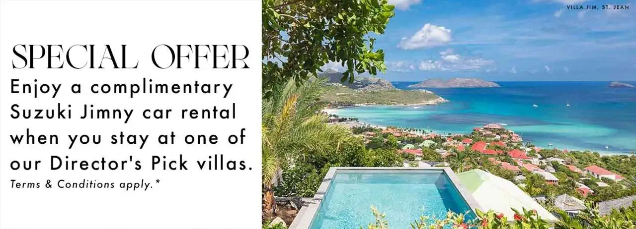 Free Car Rental with Director's Pic Villa