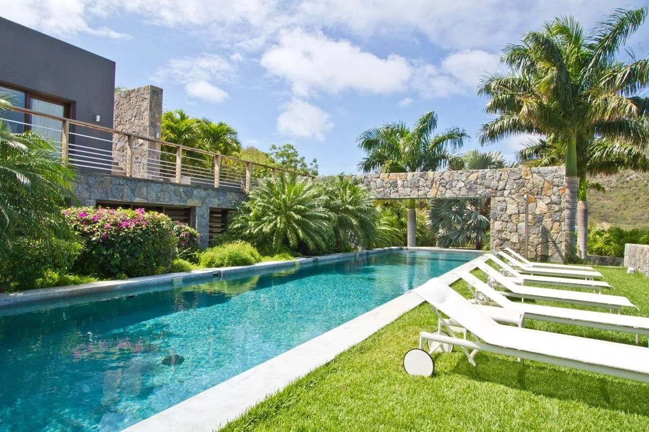 Les Dunes, St Barth Pool View