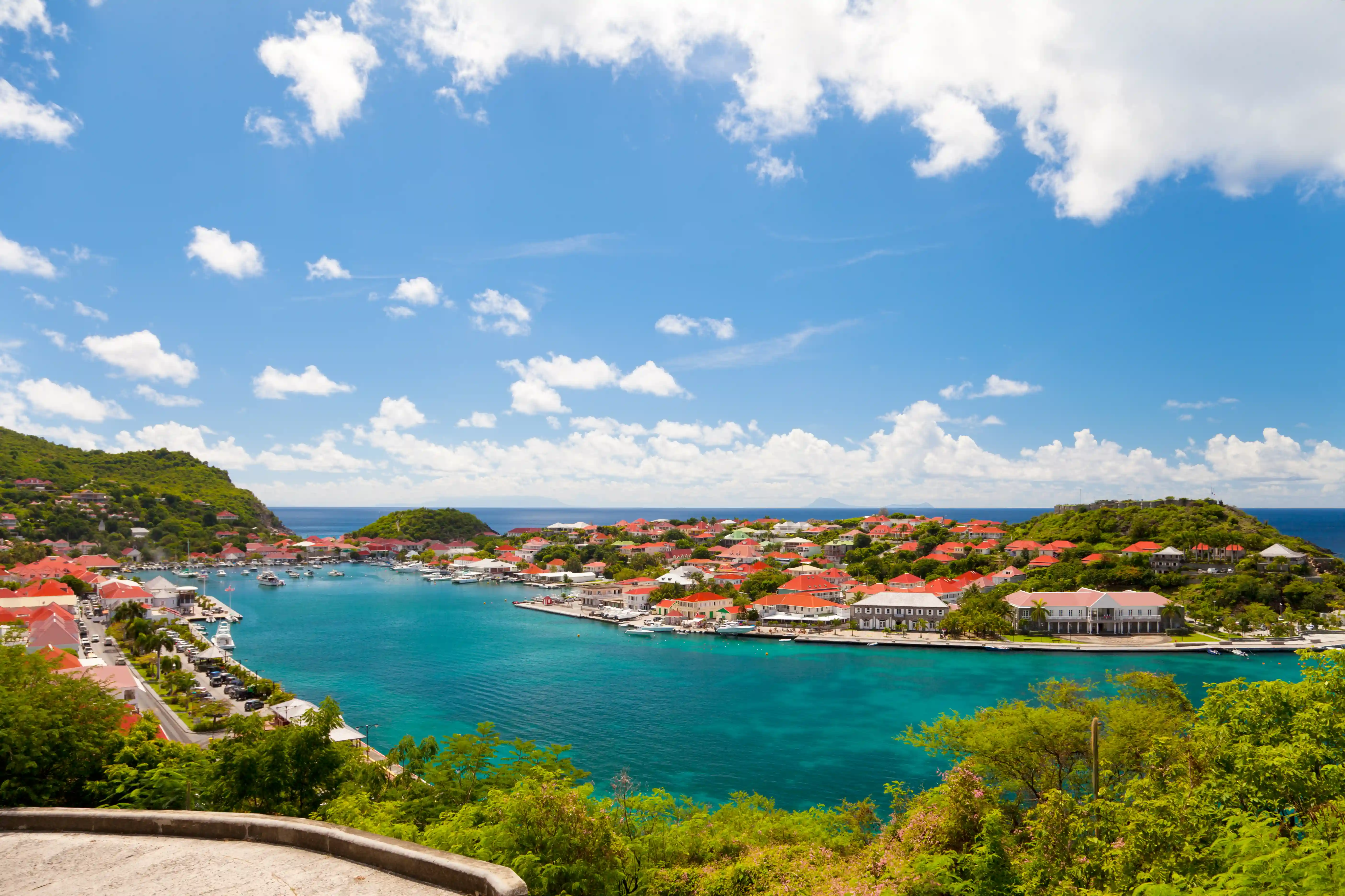 Gustavia Harbor in St Barth