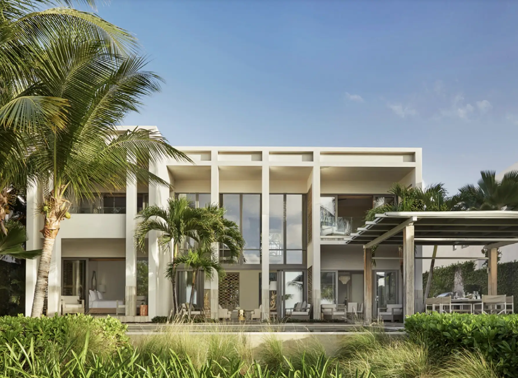 Five-Bedroom Beachfront Villa