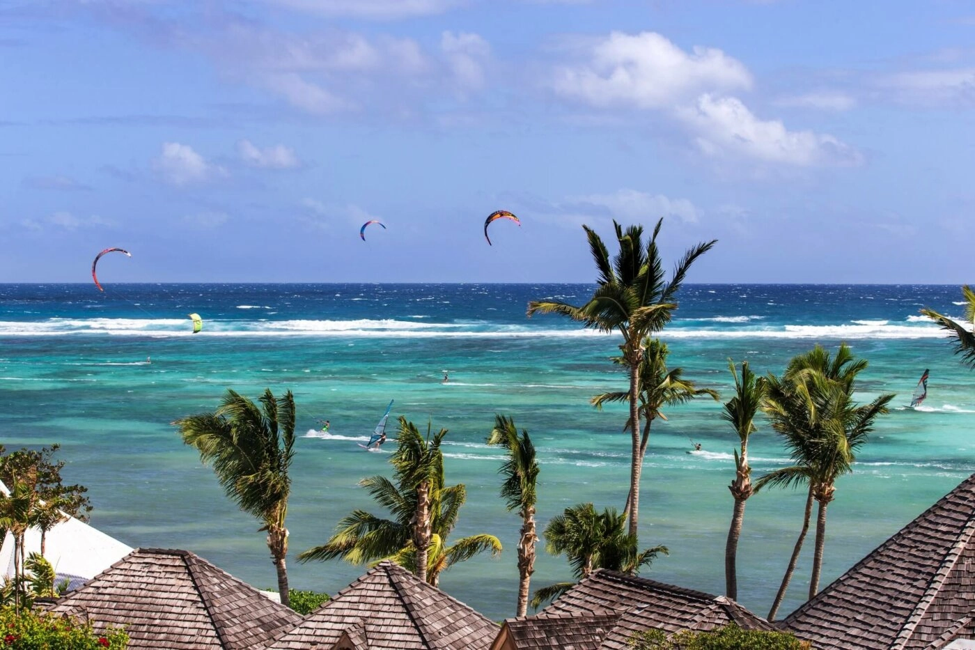 Kitesurfing at Le Sereno © Le Sereno