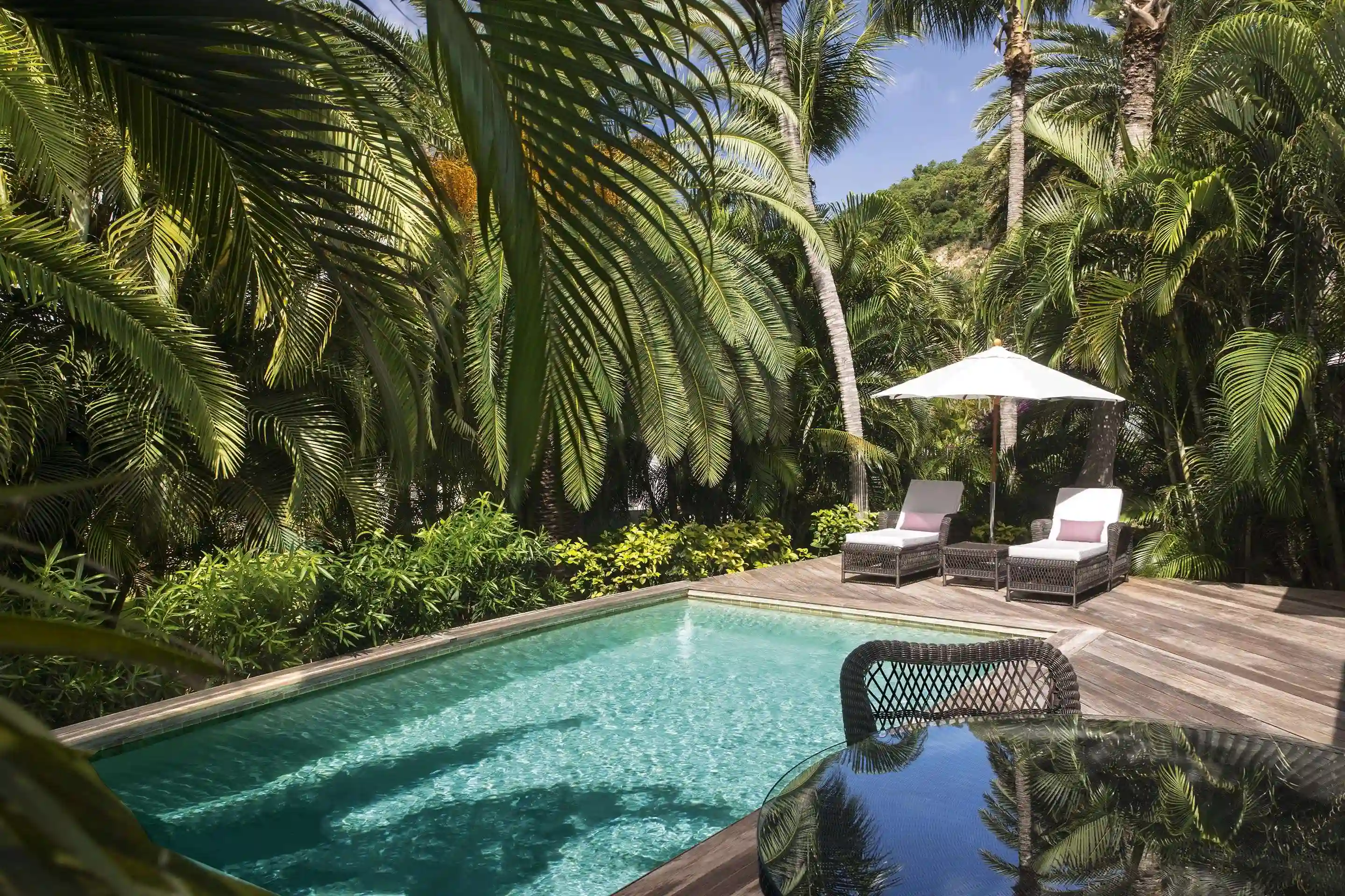Garden Suite Pool © Cheval Blanc