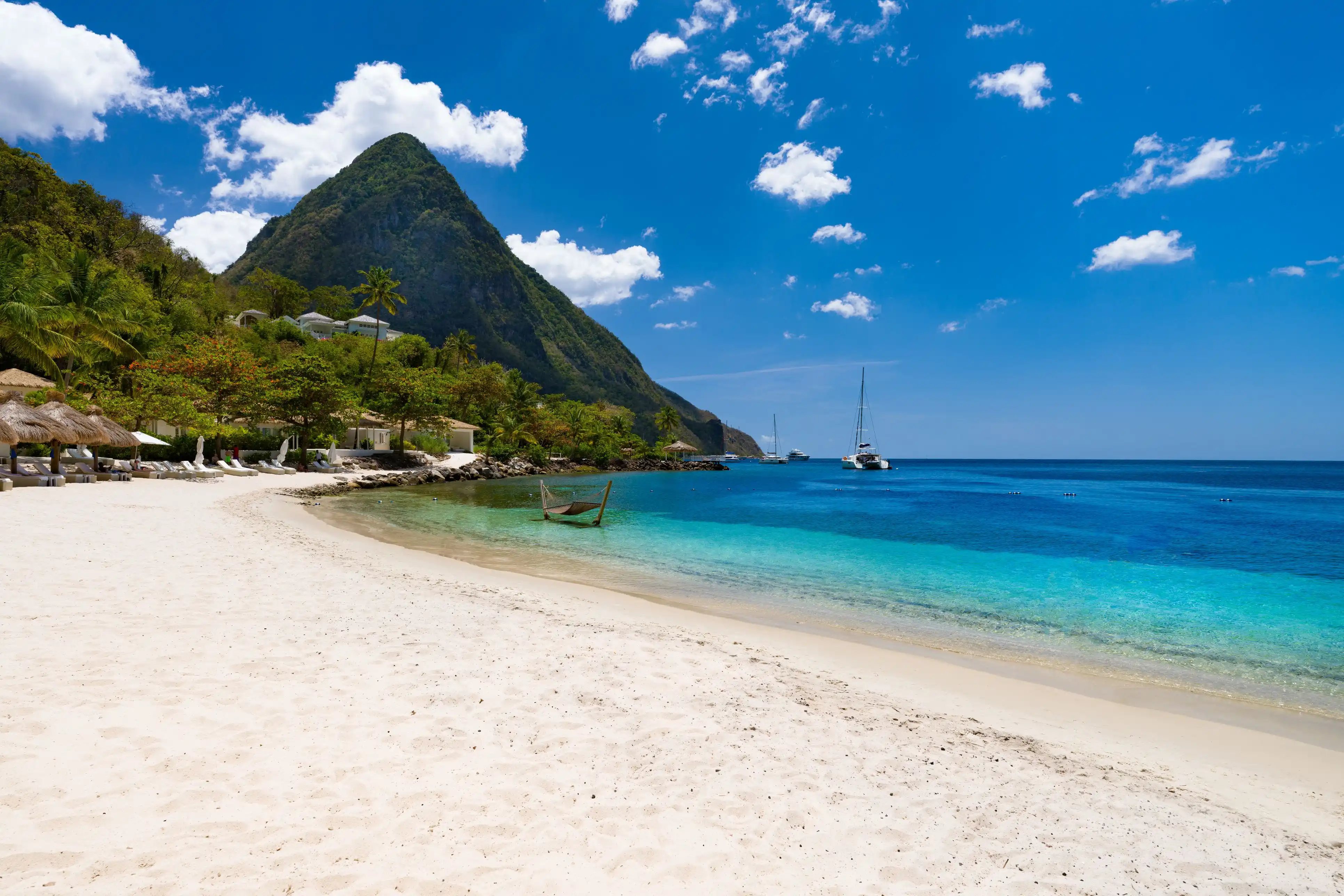 Beach in St Lucia