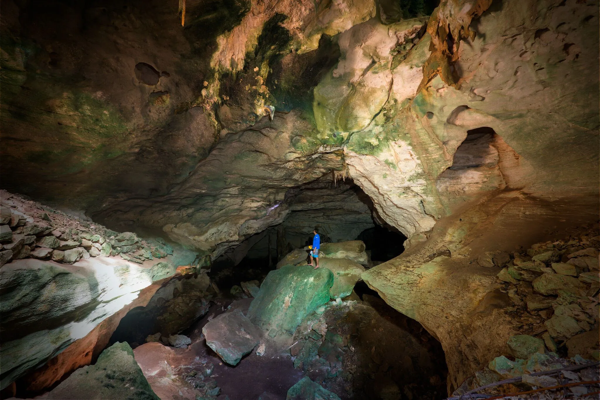 Conch Bar Caves, Middle Caicos © www.visittci.com